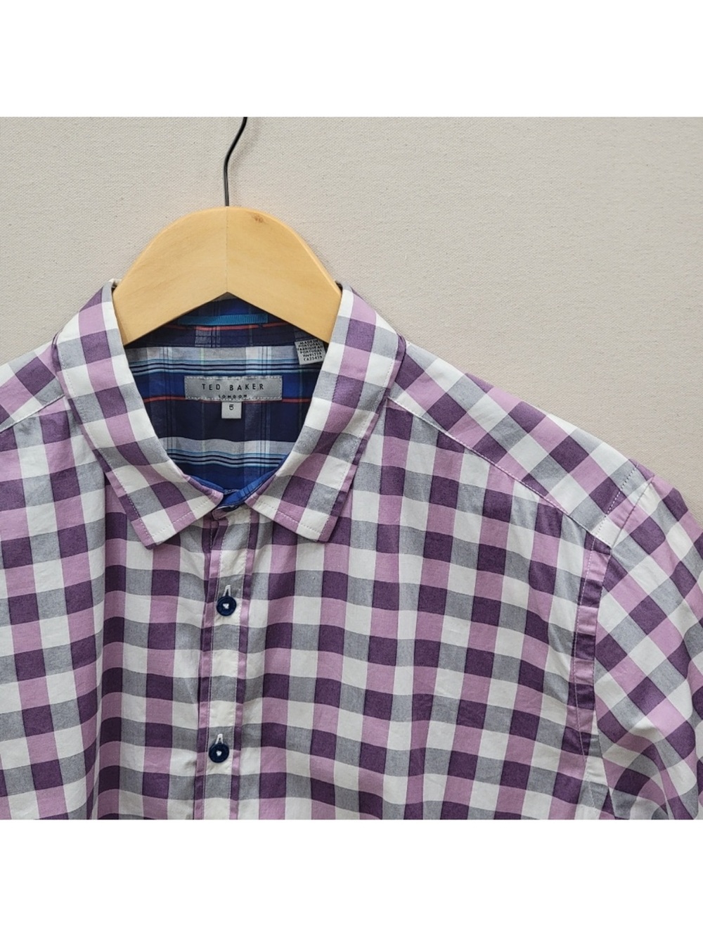 Ted Baker Short Sleeve Button Down 5/XL